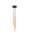 Sollux Lampa Wisząca PASTELO 3P złoty połysk SL.1197 Sollux Lampa Wisząca PASTELO 3P złoty połysk SL.1197