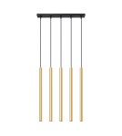 Sollux Lampa Wisząca PASTELO 5L złoty połysk SL.1198 Sollux Lampa Wisząca PASTELO 5L złoty połysk SL.1198
