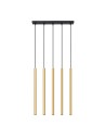 Sollux Lampa Wisząca PASTELO 5L złoty połysk SL.1198 Sollux Lampa Wisząca PASTELO 5L złoty połysk SL.1198