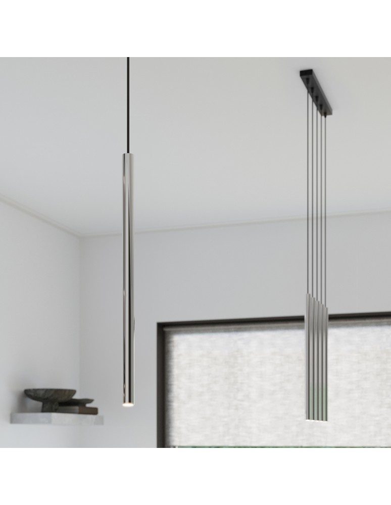 Sollux Lampa Wisząca PASTELO 1 chrom SL.1199