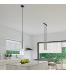 Lampy wiszące - Sollux Lampa Wisząca PASTELO 1 chrom SL.1199 - product 9