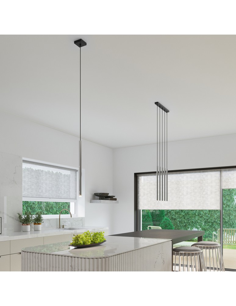 Sollux Lampa Wisząca PASTELO 1 chrom SL.1199
