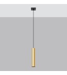 Sollux Lampa Wisząca LAGOS 1 złoty połysk SL.1200 Sollux Lampa Wisząca LAGOS 1 złoty połysk SL.1200