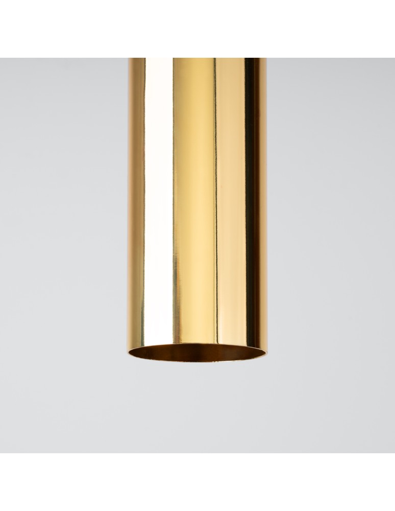 Sollux Lampa Wisząca LAGOS 1 złoty połysk SL.1200 Sollux Lampa Wisząca LAGOS 1 złoty połysk SL.1200
