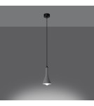 Lampy wiszące - Sollux Lampa wisząca REA 1 beton SL.1223 - product 3