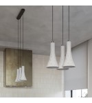 Lampy wiszące - Sollux Lampa wisząca REA 1 beton SL.1223 - product 7