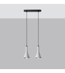 Sollux Lampa wisząca REA 2 beton SL.1224 Sollux Lampa wisząca REA 2 beton SL.1224