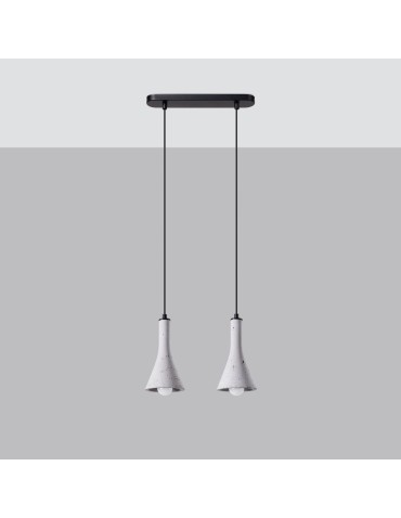 Sollux Lampa wisząca REA 2 beton SL.1224 - produkt 2