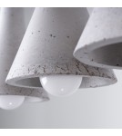 Sollux Lampa wisząca REA 3L beton SL.1225 Sollux Lampa wisząca REA 3L beton SL.1225