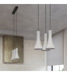 Sollux Lampa wisząca REA 3L beton SL.1225 Sollux Lampa wisząca REA 3L beton SL.1225