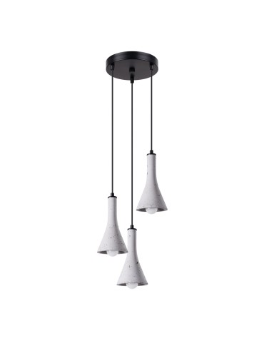 Sollux Lampa wisząca REA 3P beton SL.1226