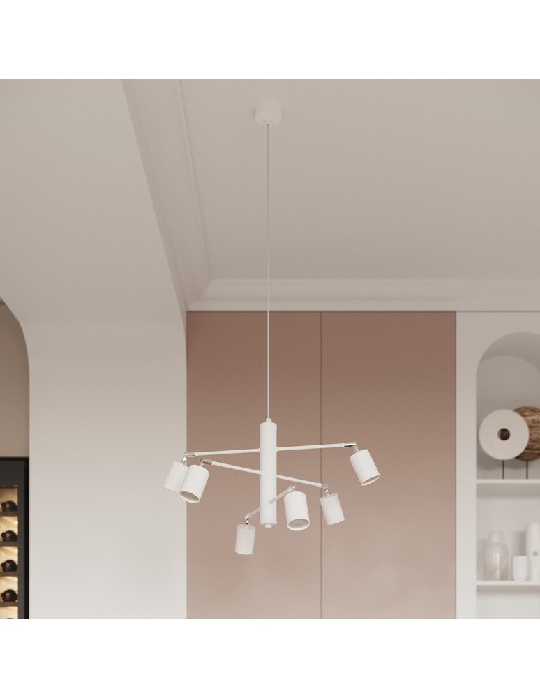 Sollux Plafon LEMMI 4L biały SL.1227 Sollux Plafon LEMMI 4L biały SL.1227