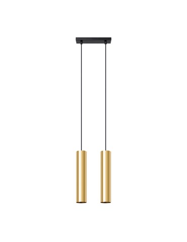 Sollux Lampa Wisząca LAGOS 2 złoty połysk SL.1241