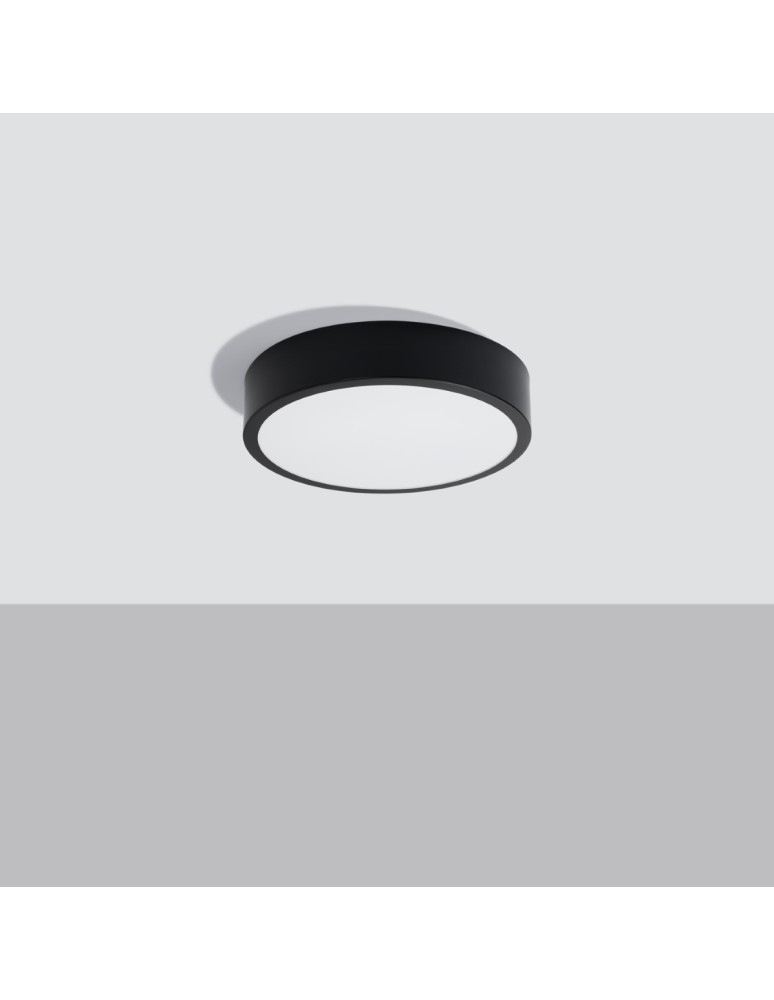 Sollux Plafon ONYX 30 czarny LED 3000K SL.1242 Sollux Plafon ONYX 30 czarny LED 3000K SL.1242