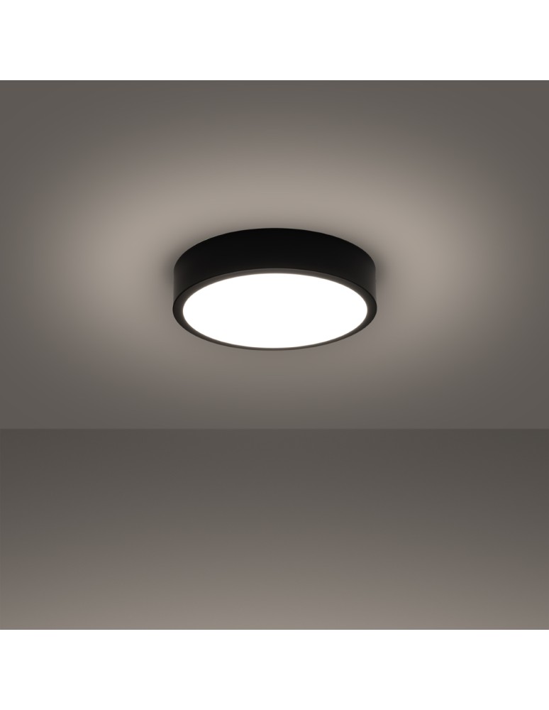 Sollux Plafon ONYX 30 czarny LED 3000K SL.1242 Sollux Plafon ONYX 30 czarny LED 3000K SL.1242