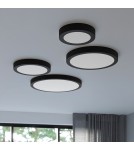 Sollux Plafon ONYX 30 czarny LED 3000K SL.1242 Sollux Plafon ONYX 30 czarny LED 3000K SL.1242