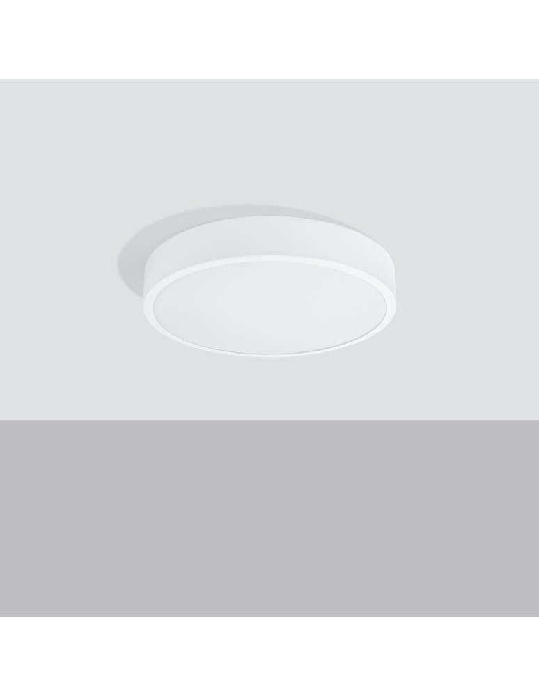 Sollux Plafon ONYX 40 biały LED 3000K SL.1245 Sollux Plafon ONYX 40 biały LED 3000K SL.1245