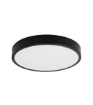 Plafony LED - Sollux Plafon ONYX 50 czarny LED 3000K SL.1246 - product 1