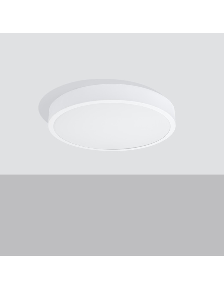 Sollux Plafon ONYX 50 biały LED 3000K SL.1247 Sollux Plafon ONYX 50 biały LED 3000K SL.1247