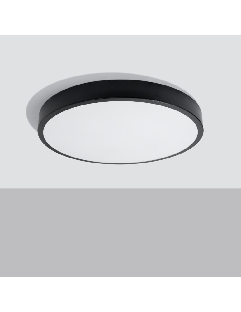 Sollux Plafon ONYX 60 czarny LED 3000K SL.1248 Sollux Plafon ONYX 60 czarny LED 3000K SL.1248