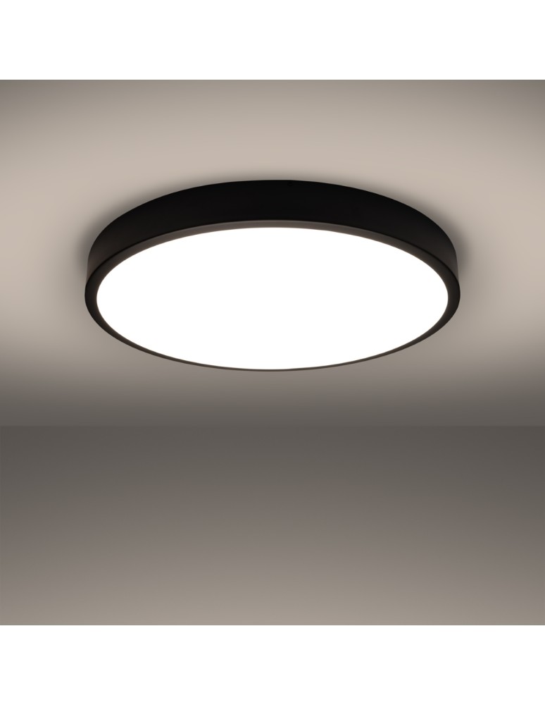 Sollux Plafon ONYX 60 czarny LED 3000K SL.1248 Sollux Plafon ONYX 60 czarny LED 3000K SL.1248