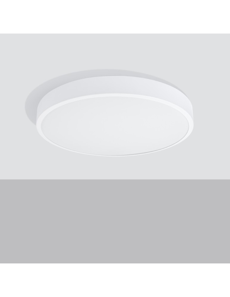 Sollux Plafon ONYX 60 biały LED 3000K SL.1249 Sollux Plafon ONYX 60 biały LED 3000K SL.1249