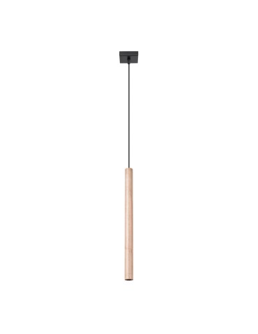 Sollux Lampa wisząca PASTELO 1 drewno SL.1266
