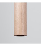 Lampy wiszące - Sollux Lampa wisząca PASTELO 1 drewno SL.1266 - product 4