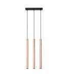 Sollux Lampa wisząca PASTELO 3L drewno SL.1267 Sollux Lampa wisząca PASTELO 3L drewno SL.1267