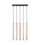 Sollux Lampa wisząca PASTELO 5L drewno SL.1269 Sollux Lampa wisząca PASTELO 5L drewno SL.1269