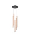 Sollux Lampa wisząca PASTELO 5P drewno SL.1270