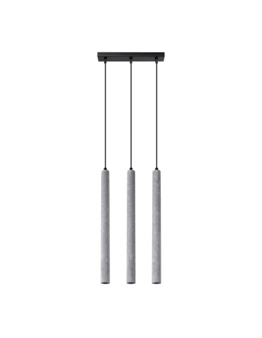 Sollux Lampa wisząca PASTELO 3L beton SL.1272
