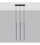 Sollux Lampa wisząca PASTELO 3L beton SL.1272 Sollux Lampa wisząca PASTELO 3L beton SL.1272