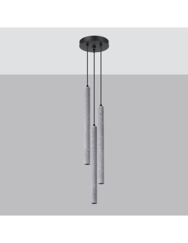 Sollux Lampa wisząca PASTELO 3P beton SL.1273 - produkt 2
