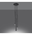 Sollux Lampa wisząca PASTELO 3P beton SL.1273 Sollux Lampa wisząca PASTELO 3P beton SL.1273