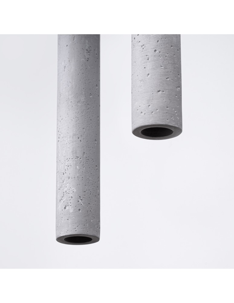 Sollux Lampa wisząca PASTELO 3P beton SL.1273 Sollux Lampa wisząca PASTELO 3P beton SL.1273
