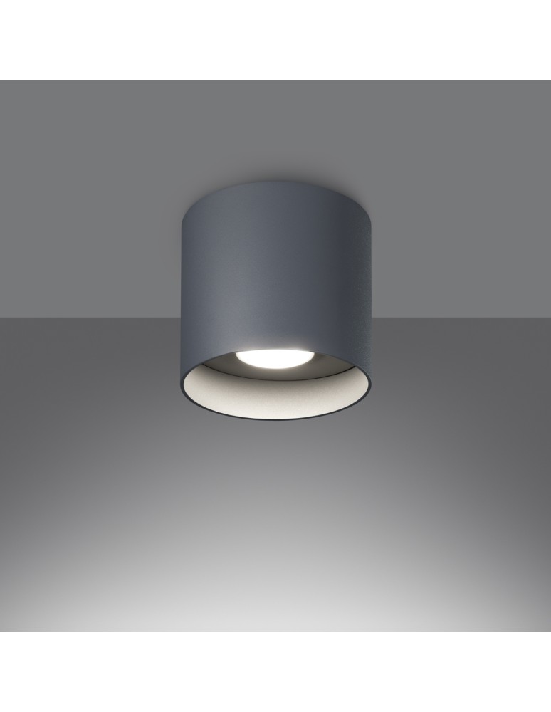 Sollux Plafon MIKA szary SL.1282