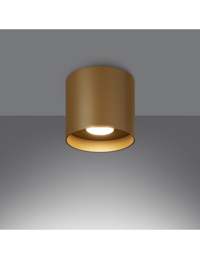 Sollux Plafon MIKA złoty SL.1283 Sollux Plafon MIKA złoty SL.1283