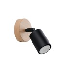 Kinkiety - Sollux Kinkiet VERDO czarny SL.1290 - product 1