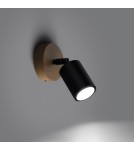 Kinkiety - Sollux Kinkiet VERDO czarny SL.1290 - product 3