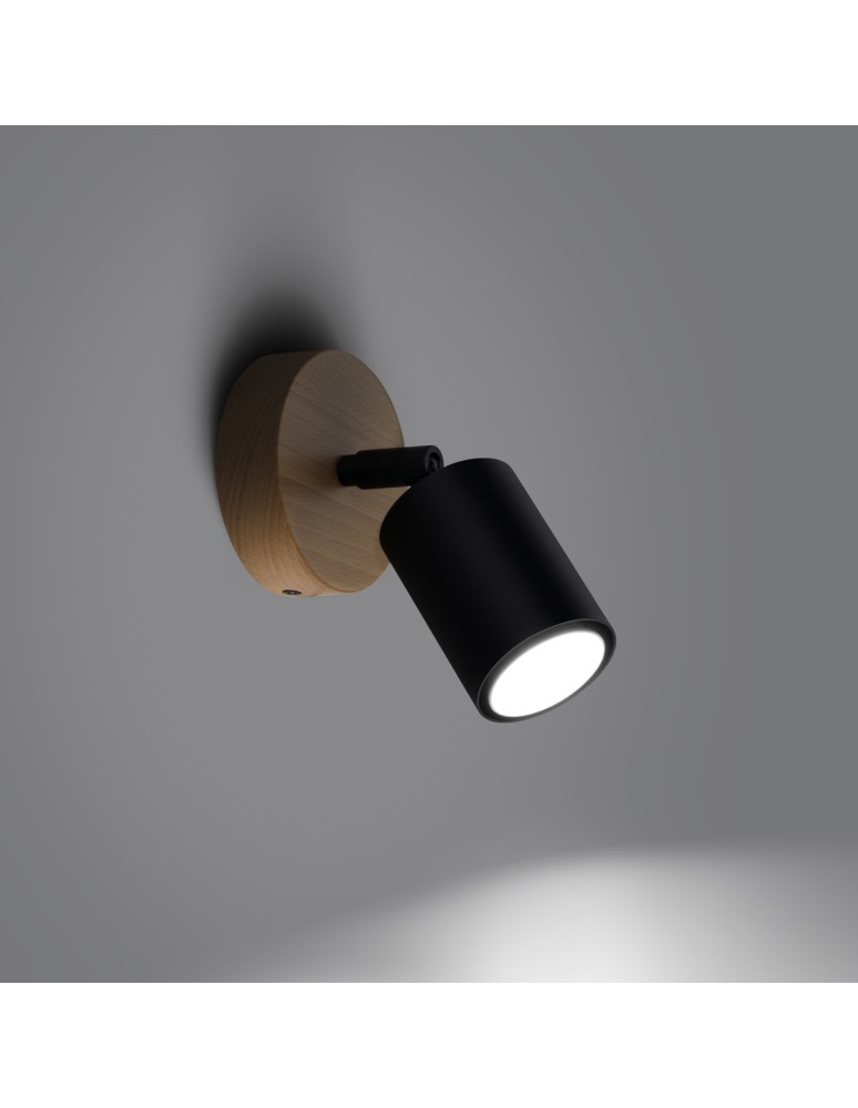 Sollux Kinkiet VERDO czarny SL.1290
