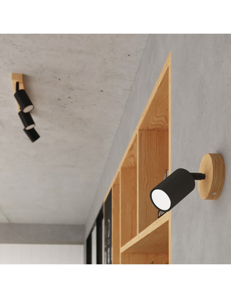 Sollux Plafon VERDO 4 czarny SL.1294