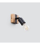 Lampy sufitowe - Sollux Kinkiet ZUCA czarny SL.1295 - product 2