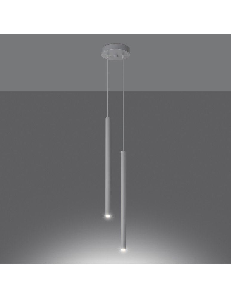 Sollux Lampa wisząca PASTELO 2 biała SL.1303 Sollux Lampa wisząca PASTELO 2 biała SL.1303