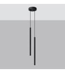 Sollux Lampa wisząca PASTELO 2 czarna SL.1304 Sollux Lampa wisząca PASTELO 2 czarna SL.1304