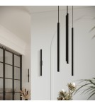 Sollux Lampa wisząca PASTELO 2 czarna SL.1304 Sollux Lampa wisząca PASTELO 2 czarna SL.1304