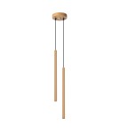 Sollux Lampa wisząca PASTELO 2 złota SL.1305 Sollux Lampa wisząca PASTELO 2 złota SL.1305