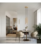 Sollux Lampa wisząca PASTELO 2 złota SL.1305 Sollux Lampa wisząca PASTELO 2 złota SL.1305