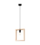 Sollux Lampa wisząca ARIES naturalne drewno SL.1310 Sollux Lampa wisząca ARIES naturalne drewno SL.1310