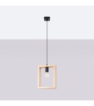 Sollux Lampa wisząca ARIES naturalne drewno SL.1310 Sollux Lampa wisząca ARIES naturalne drewno SL.1310